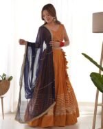 DANDELION GOTA LEHENGA SET(set of 3)