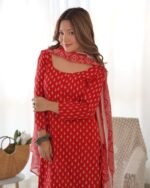 Red block suit set (SET OF 3)