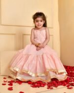Powder pink lehenga set