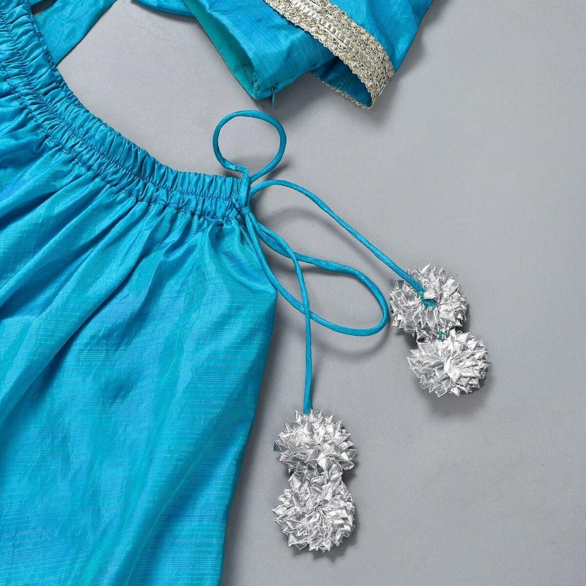 Turquoise Blue LEHENGA SET