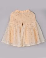 BEIGE ETHNIC KURTA GHARARA SET