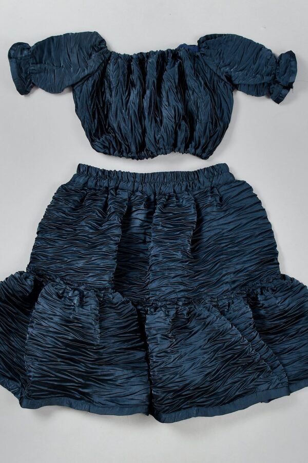 PLEATED SKIRT TOP SET