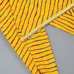 Yellow leheriya kurta dhoti set