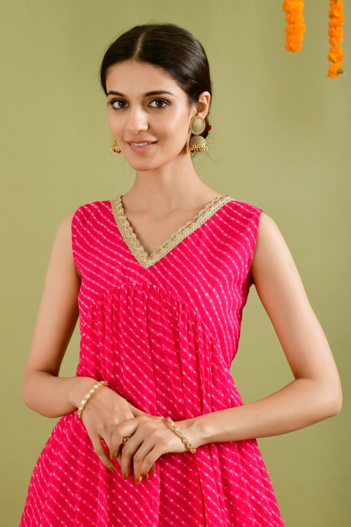Magenta Kurta palazzo set