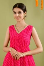 Magenta Kurta palazzo set