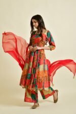 MULTI BLOCKS BANDHAN SUIT